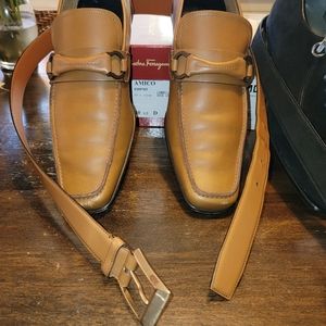 Shoes and belt combo